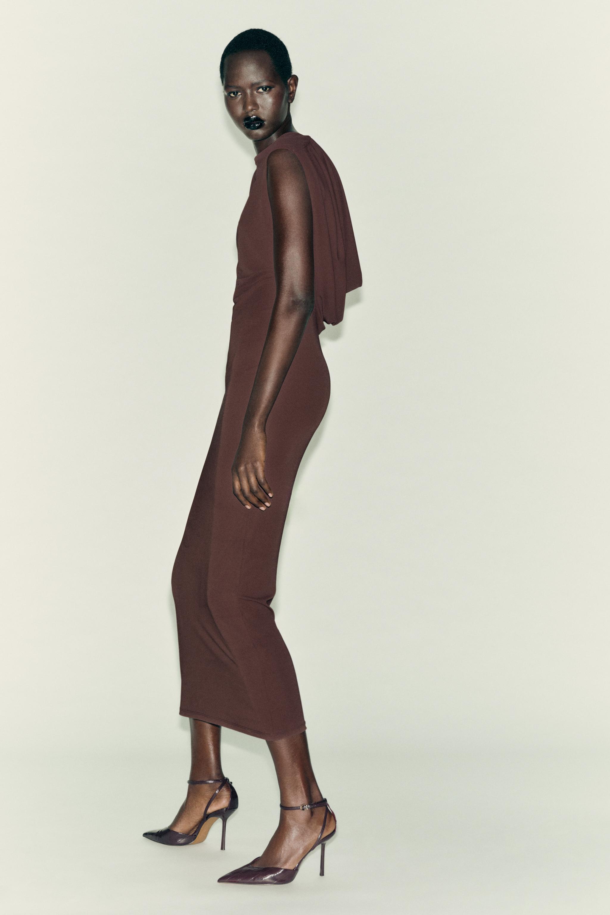 CHAIN OPEN BACK DRESS